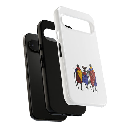 Stylish Phone Case Featuring Cultural Art, Tough Cases for Protection and Style, Gift for Holidays, Trendy Accessory, Unique Phone Cover