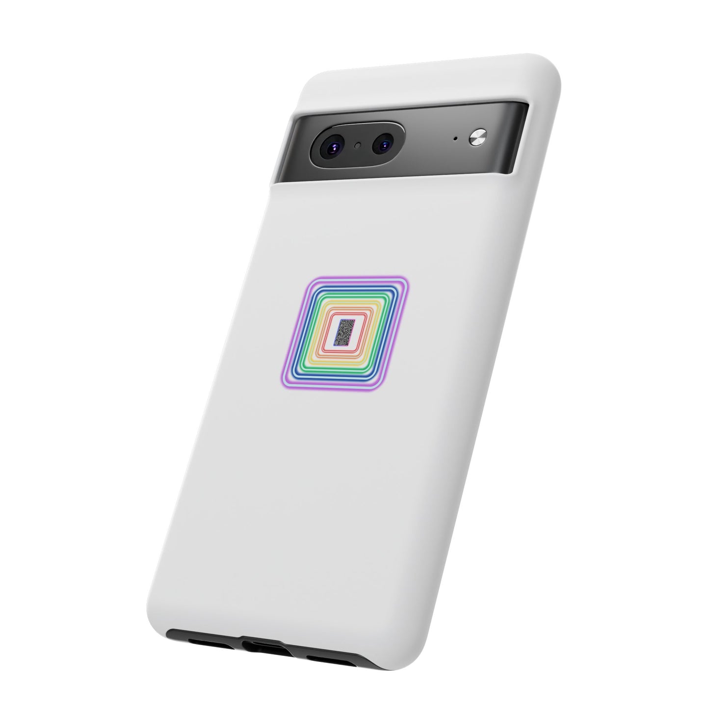 Colorful Geometric Phone Case for Tough Cases, Fun Phone Accessory, Unique Gift, Trendy Tech, Phone Protection