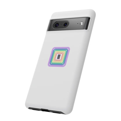 Colorful Geometric Phone Case for Tough Cases, Fun Phone Accessory, Unique Gift, Trendy Tech, Phone Protection