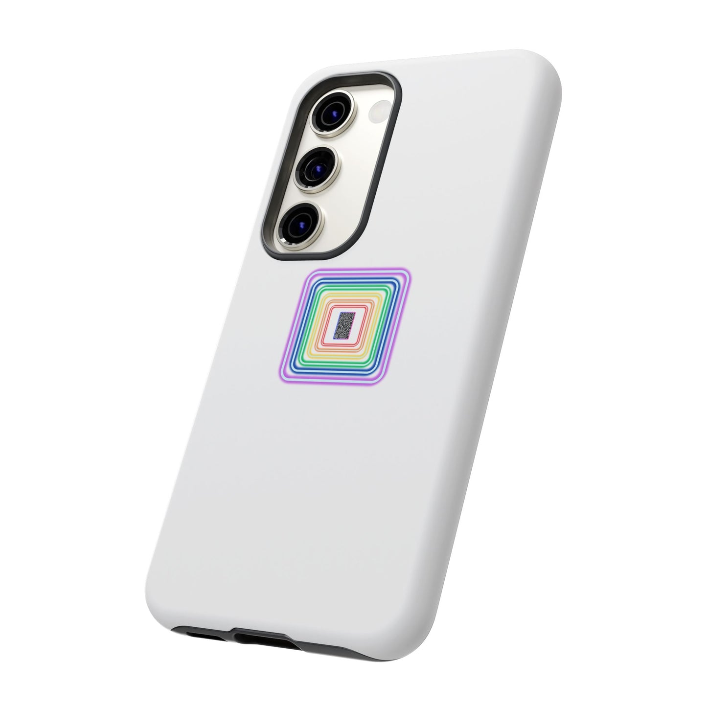 Colorful Geometric Phone Case for Tough Cases, Fun Phone Accessory, Unique Gift, Trendy Tech, Phone Protection