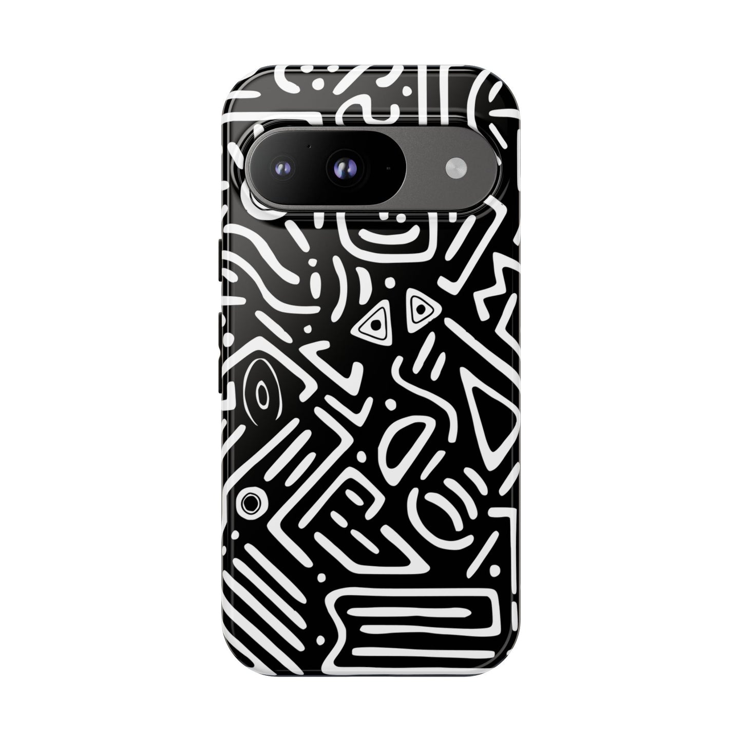 Stylish Phone Case, Abstract Design, Tough Cell Phone Cover, Modern Smartphone Protector, Gift for Tech Lovers, Unique Accessories