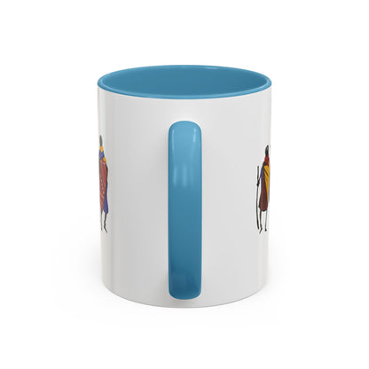 Ngwetsi Accent Coffee Mug - Colorful Design, Perfect for Home or Gifting