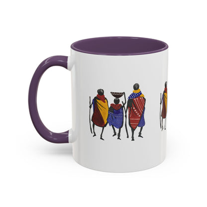 Ngwetsi Accent Coffee Mug - Colorful Design, Perfect for Home or Gifting
