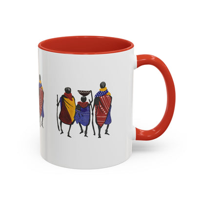 Ngwetsi Accent Coffee Mug - Colorful Design, Perfect for Home or Gifting