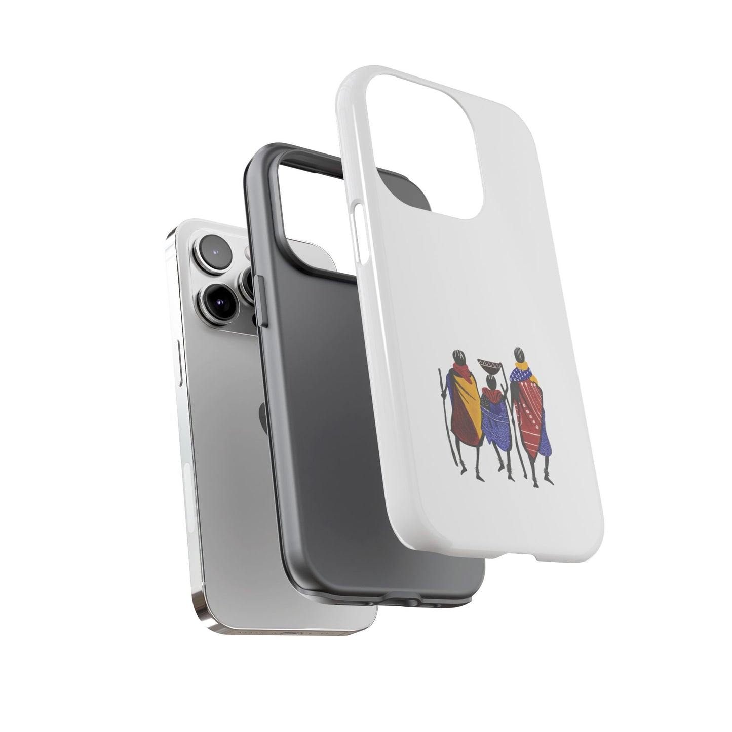 Stylish Phone Case Featuring Cultural Art, Tough Cases for Protection and Style, Gift for Holidays, Trendy Accessory, Unique Phone Cover