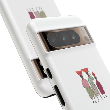 Artistic Phone Cases with Cultural Designs, Unique Smartphone Accessories, Gift for Her, Women's Fashion, Boho Style, Ethnic Prints