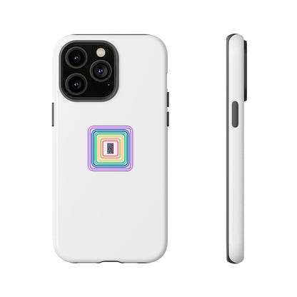 Colorful Geometric Phone Case for Tough Cases, Fun Phone Accessory, Unique Gift, Trendy Tech, Phone Protection