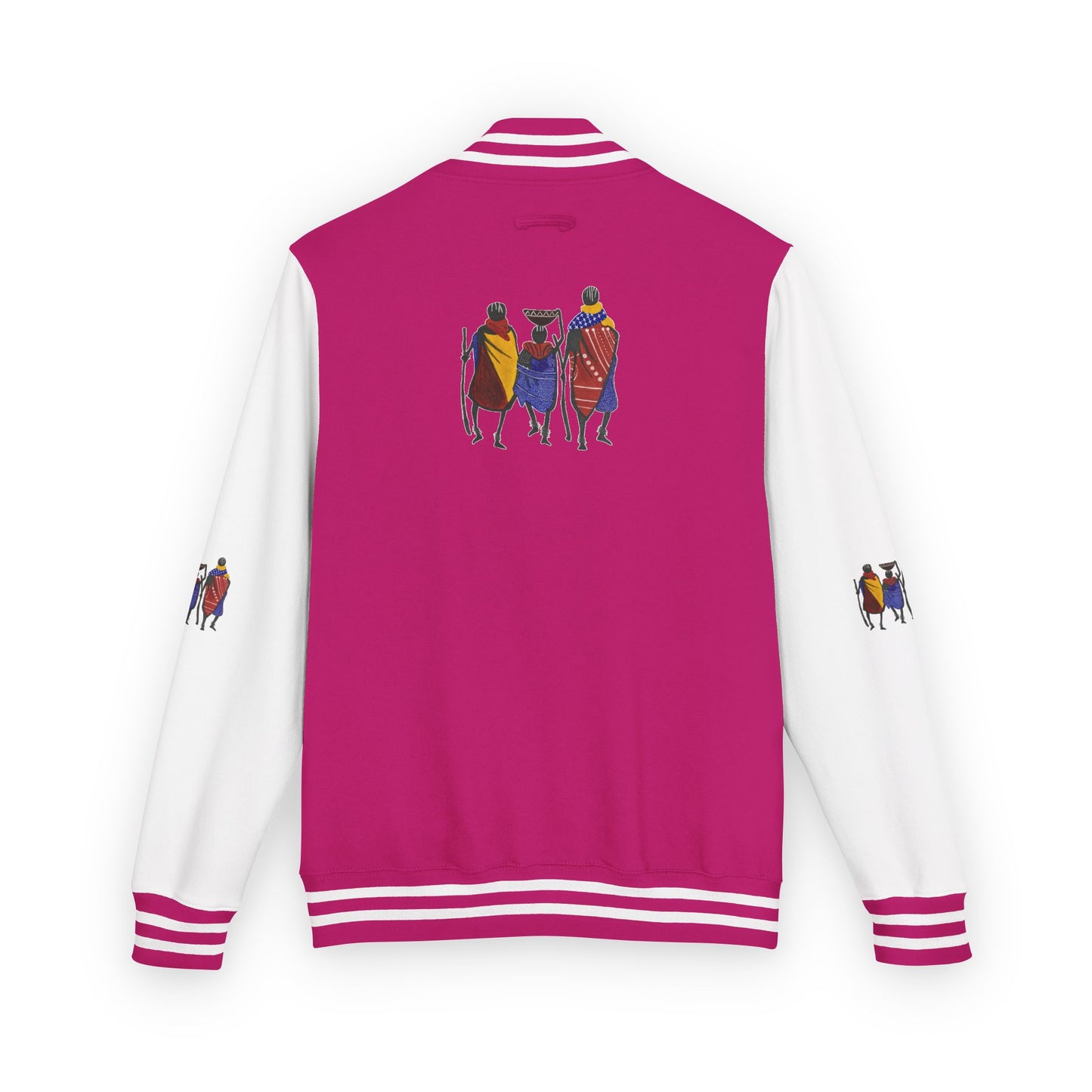Ngwetsi - Unisex Letterman Jacket with Colorful Parrots Design, Trendy Outerwear, Casual Style, Gift for Animal Lovers, Comfortable and [...]