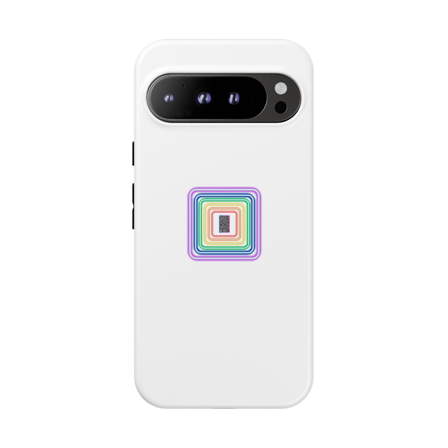 Colorful Geometric Phone Case for Tough Cases, Fun Phone Accessory, Unique Gift, Trendy Tech, Phone Protection