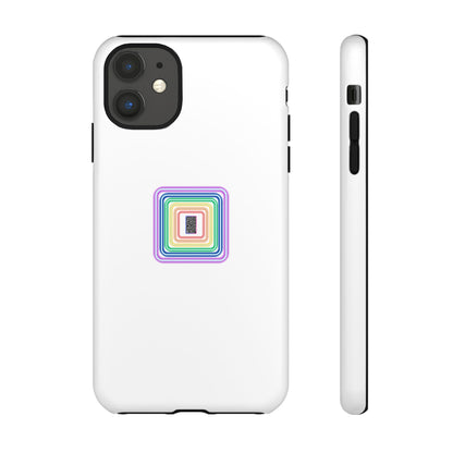 Colorful Geometric Phone Case for Tough Cases, Fun Phone Accessory, Unique Gift, Trendy Tech, Phone Protection