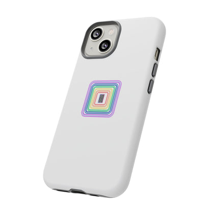 Colorful Geometric Phone Case for Tough Cases, Fun Phone Accessory, Unique Gift, Trendy Tech, Phone Protection