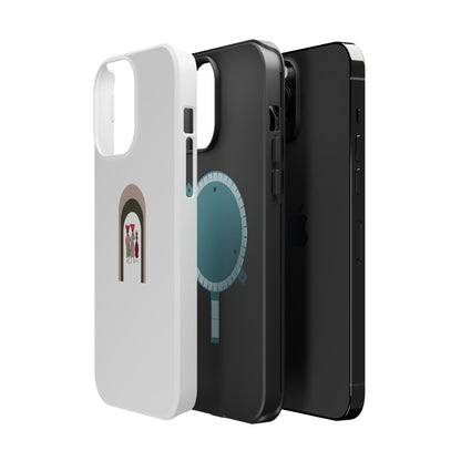 Artistic Magnetic Phone Cases, Unique Gift for Smartphone Lovers, Stylish Protection, Phone Accessories for Birthdays, Special Occasions.