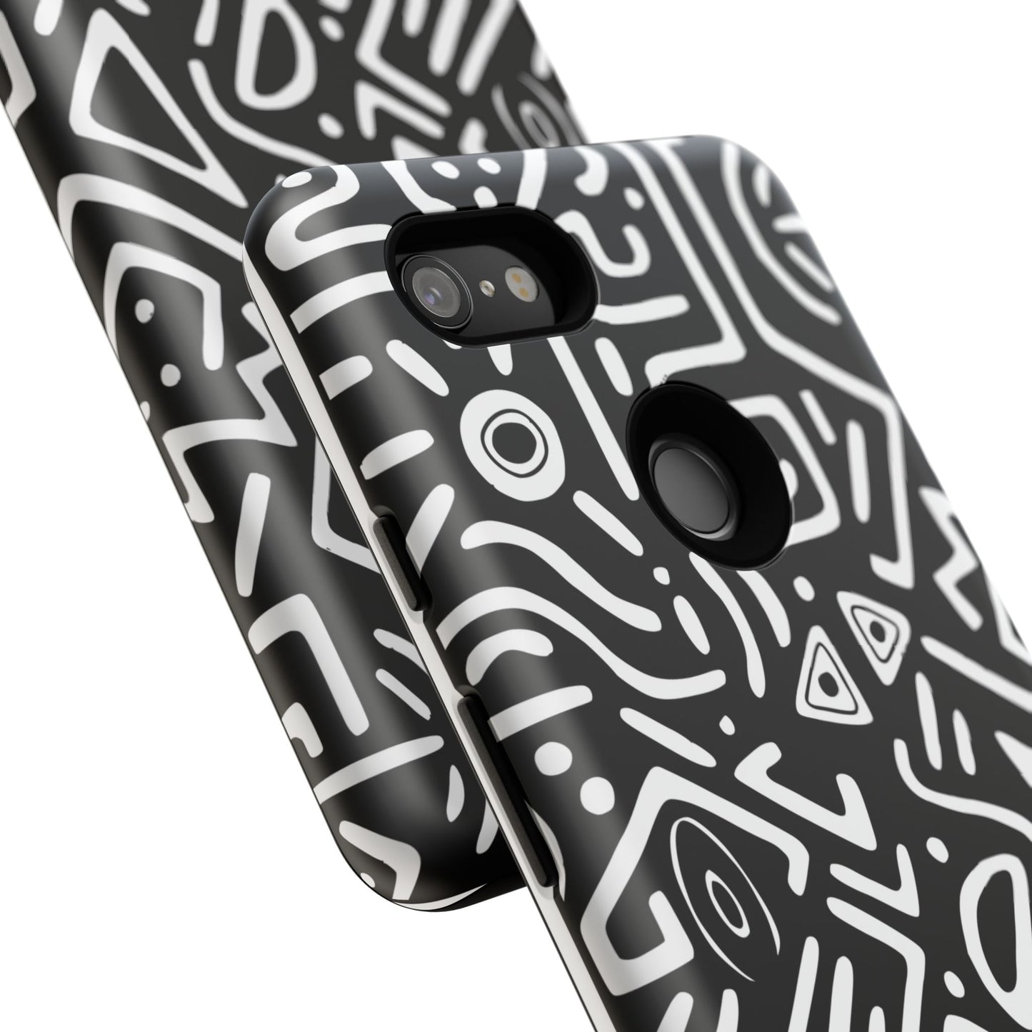 Stylish Phone Case, Abstract Design, Tough Cell Phone Cover, Modern Smartphone Protector, Gift for Tech Lovers, Unique Accessories