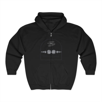 Sign Language - Unisex Full Zip Hooded Sweatshirt - Design, Comfortable & Stylish for Everyday Use