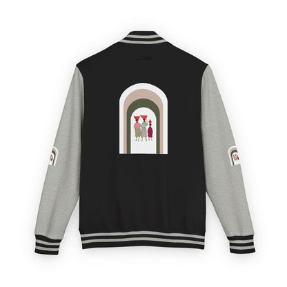 Dinkgwana - Stylish Unisex Letterman Jacket, Vintage Style Outerwear, Casual Everyday Jacket, Gift for Friends, Sports and Weekend Style