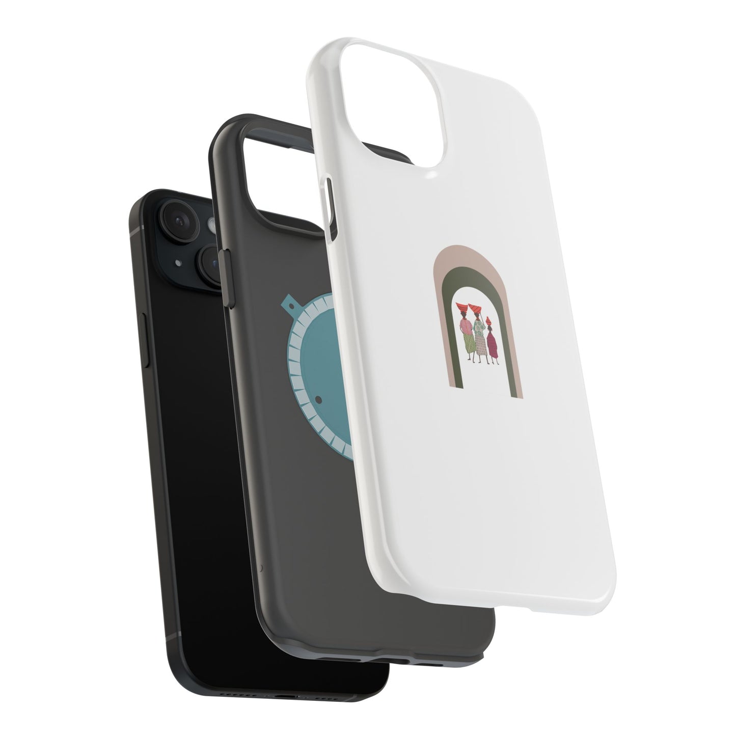 Artistic Magnetic Phone Cases, Unique Gift for Smartphone Lovers, Stylish Protection, Phone Accessories for Birthdays, Special Occasions.