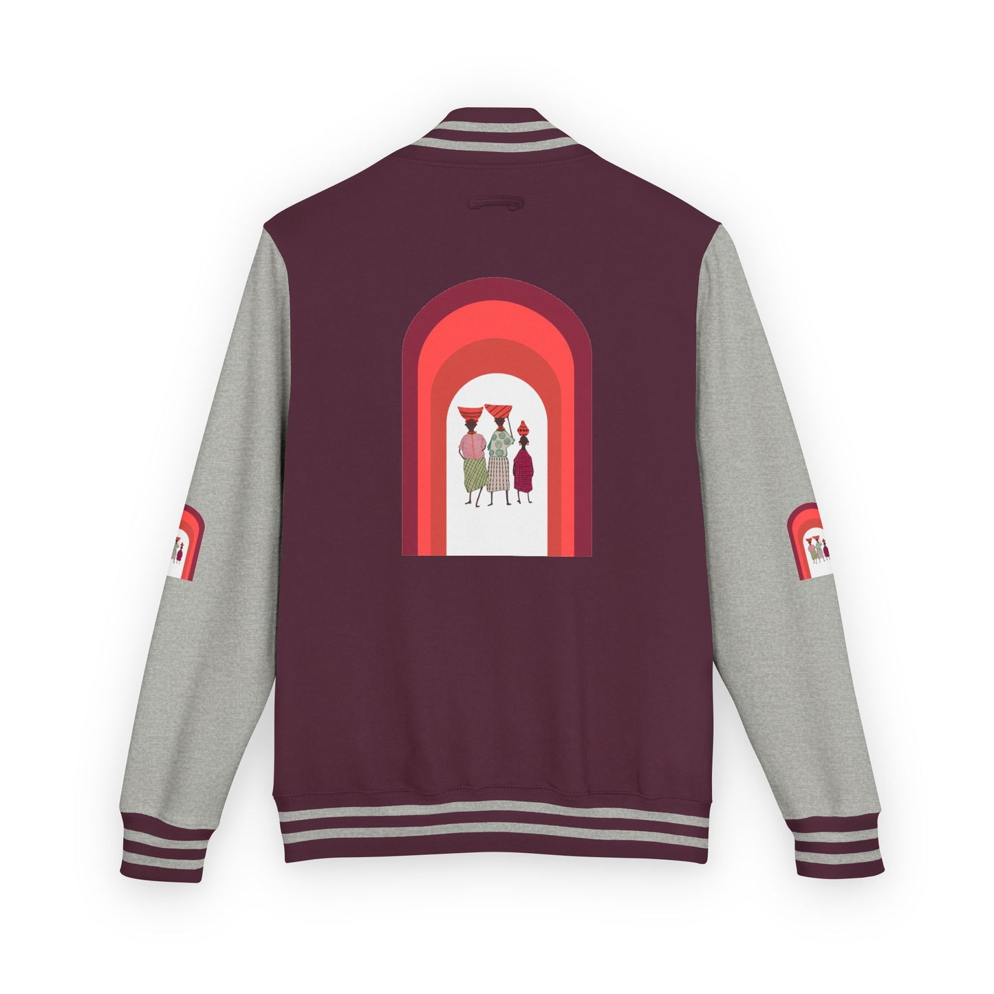Dinkgwana - Unisex Letterman Jacket with Retro Design, Trendy Outerwear, Perfect for College, Parties, Gift Idea, Sports Events, Casual Wear