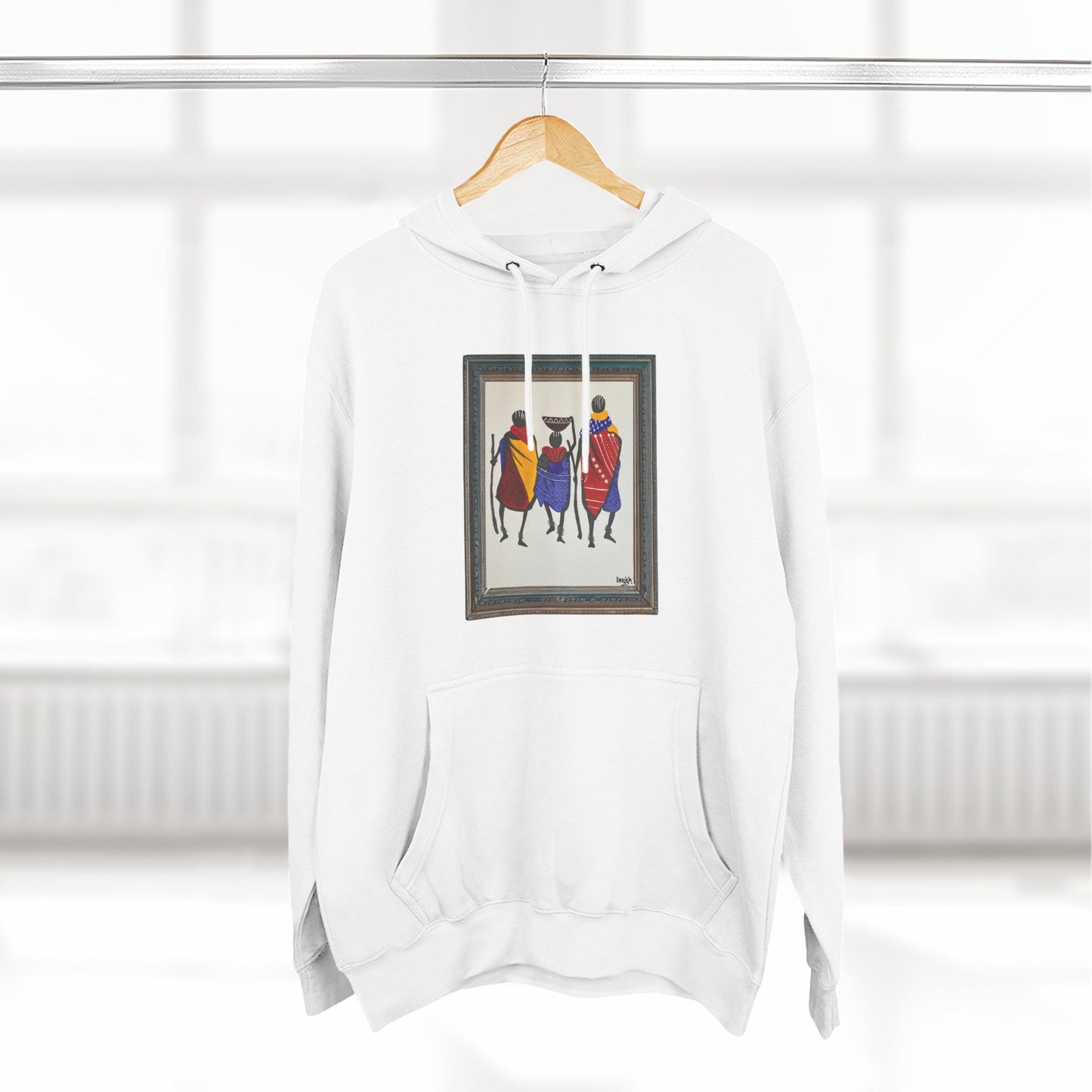 Ngwetsi - Three-Panel Fleece Hoodie