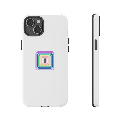 Colorful Geometric Phone Case for Tough Cases, Fun Phone Accessory, Unique Gift, Trendy Tech, Phone Protection