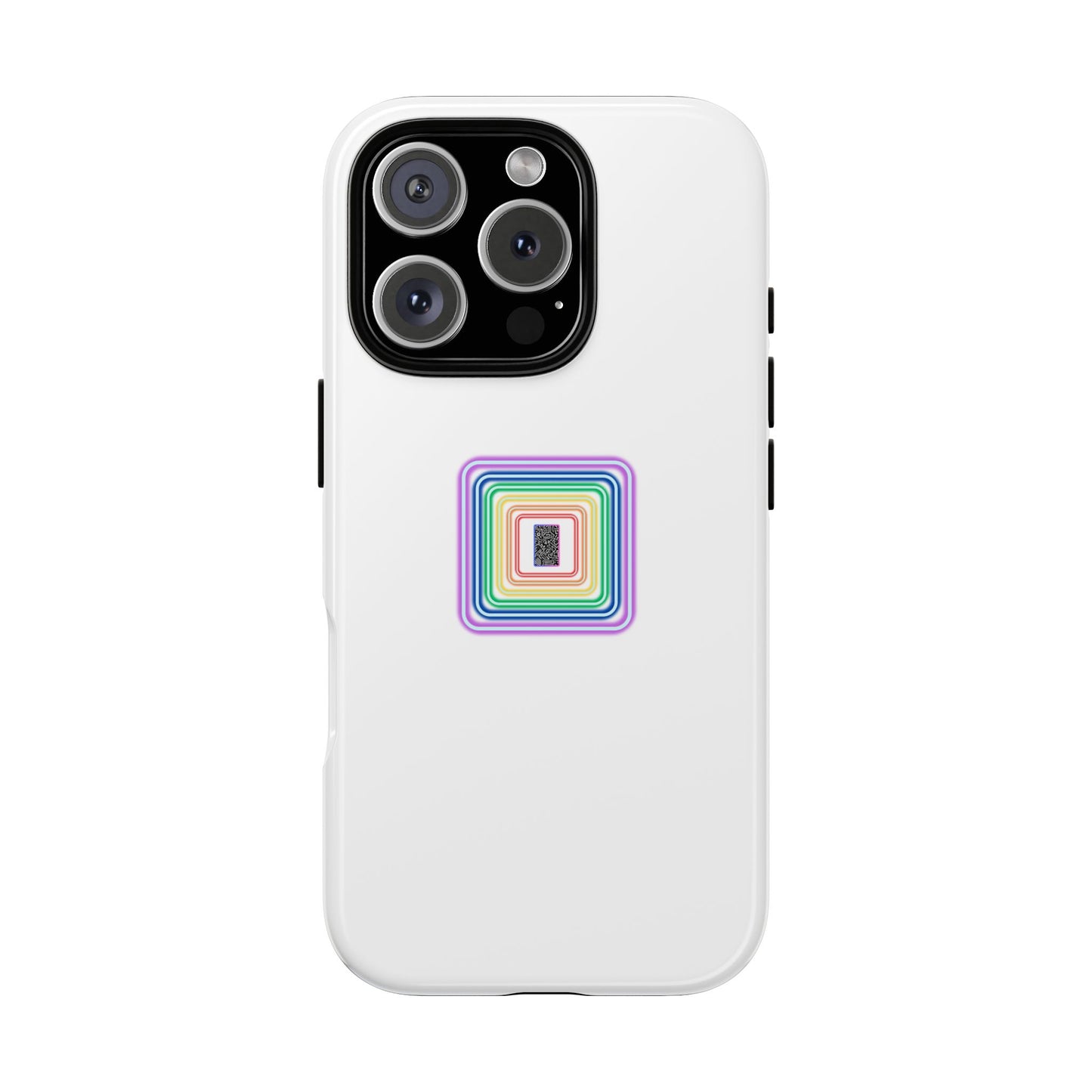 Colorful Geometric Phone Case for Tough Cases, Fun Phone Accessory, Unique Gift, Trendy Tech, Phone Protection