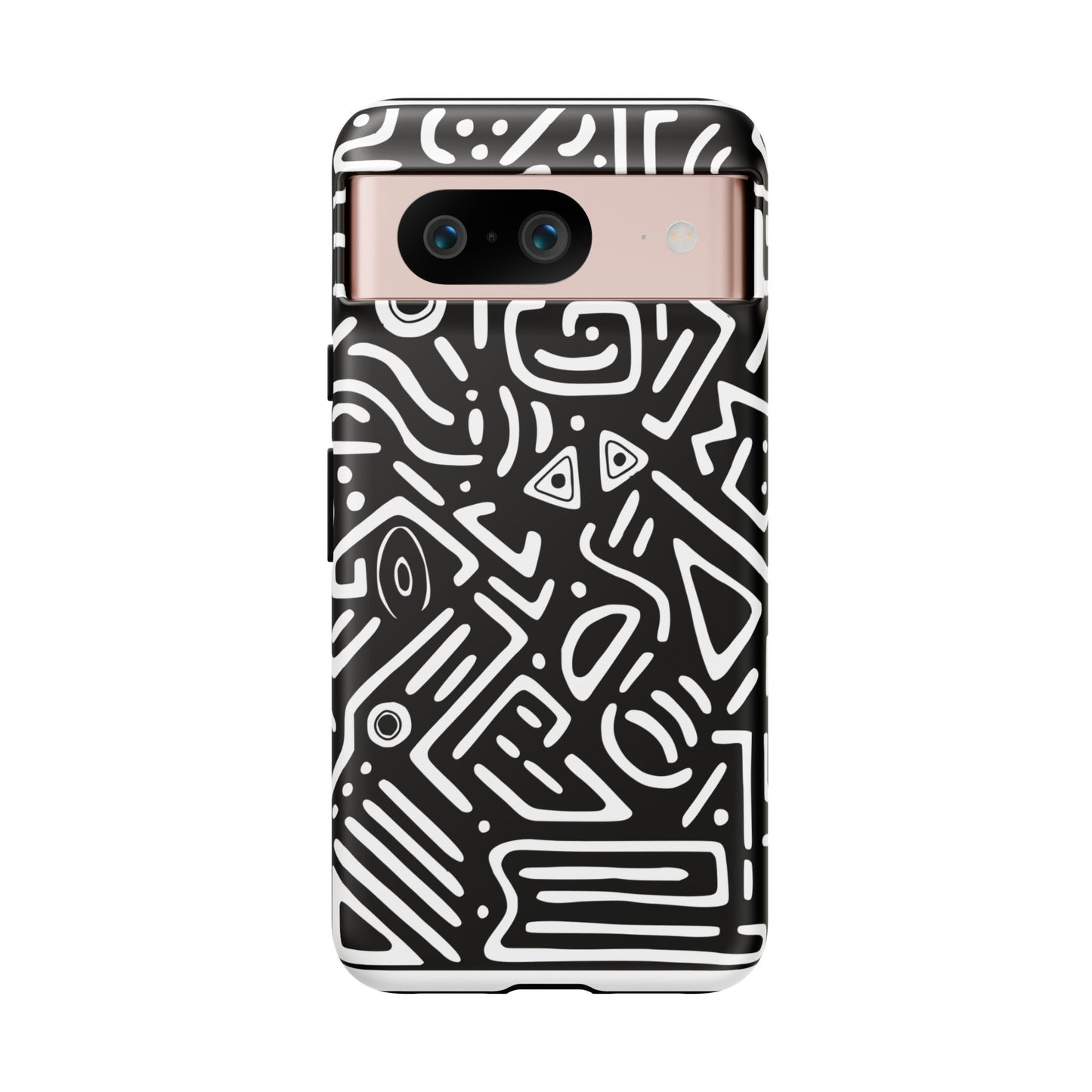 Stylish Phone Case, Abstract Design, Tough Cell Phone Cover, Modern Smartphone Protector, Gift for Tech Lovers, Unique Accessories