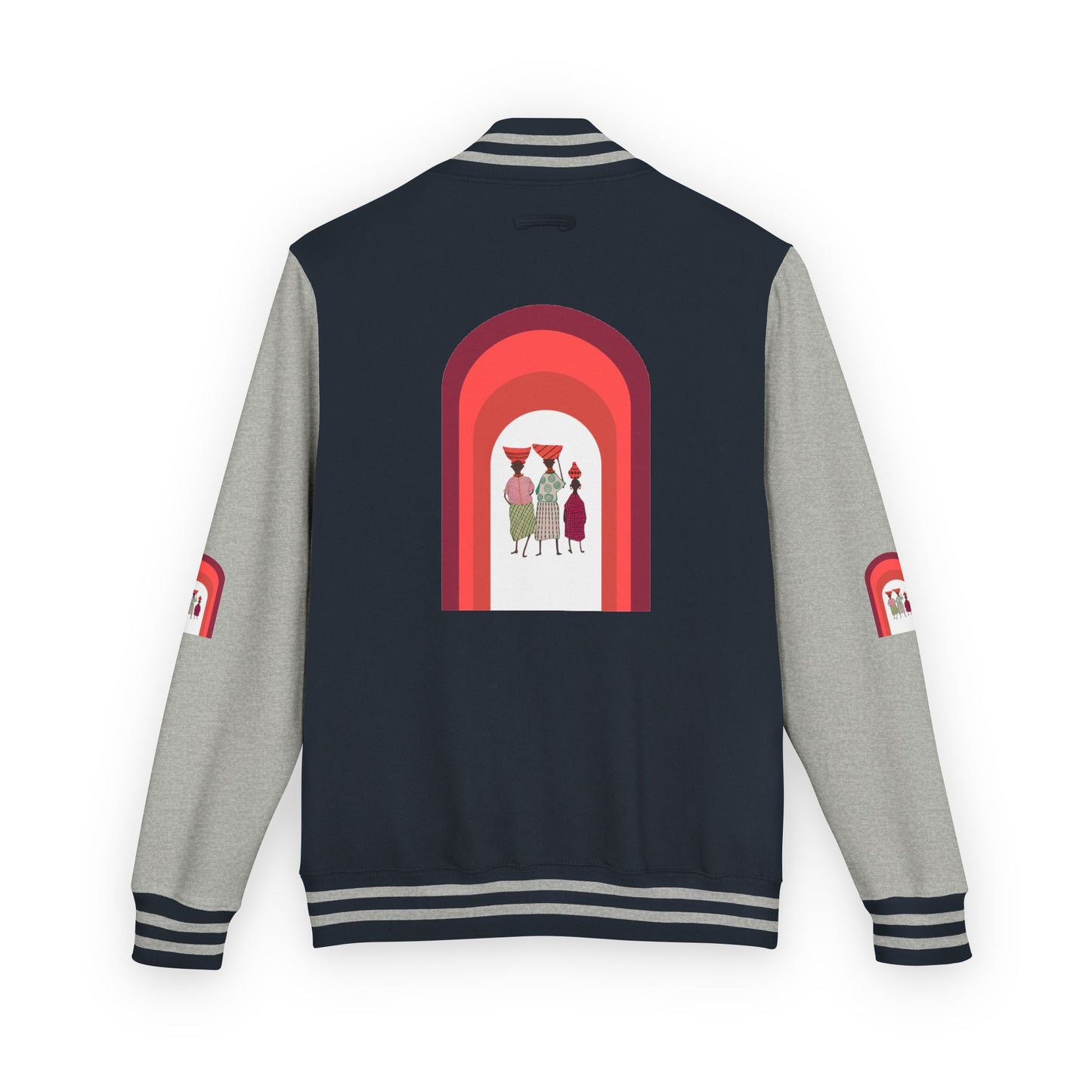 Dinkgwana - Unisex Letterman Jacket with Retro Design, Trendy Outerwear, Perfect for College, Parties, Gift Idea, Sports Events, Casual Wear
