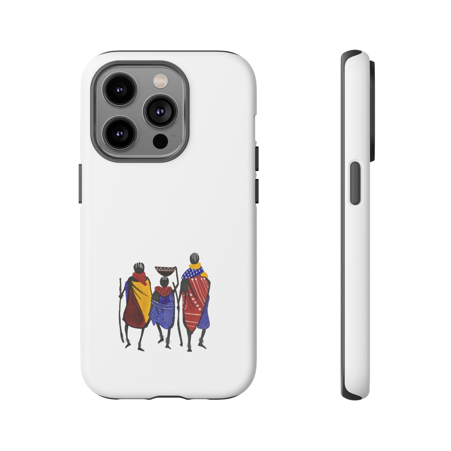 Stylish Phone Case Featuring Cultural Art, Tough Cases for Protection and Style, Gift for Holidays, Trendy Accessory, Unique Phone Cover