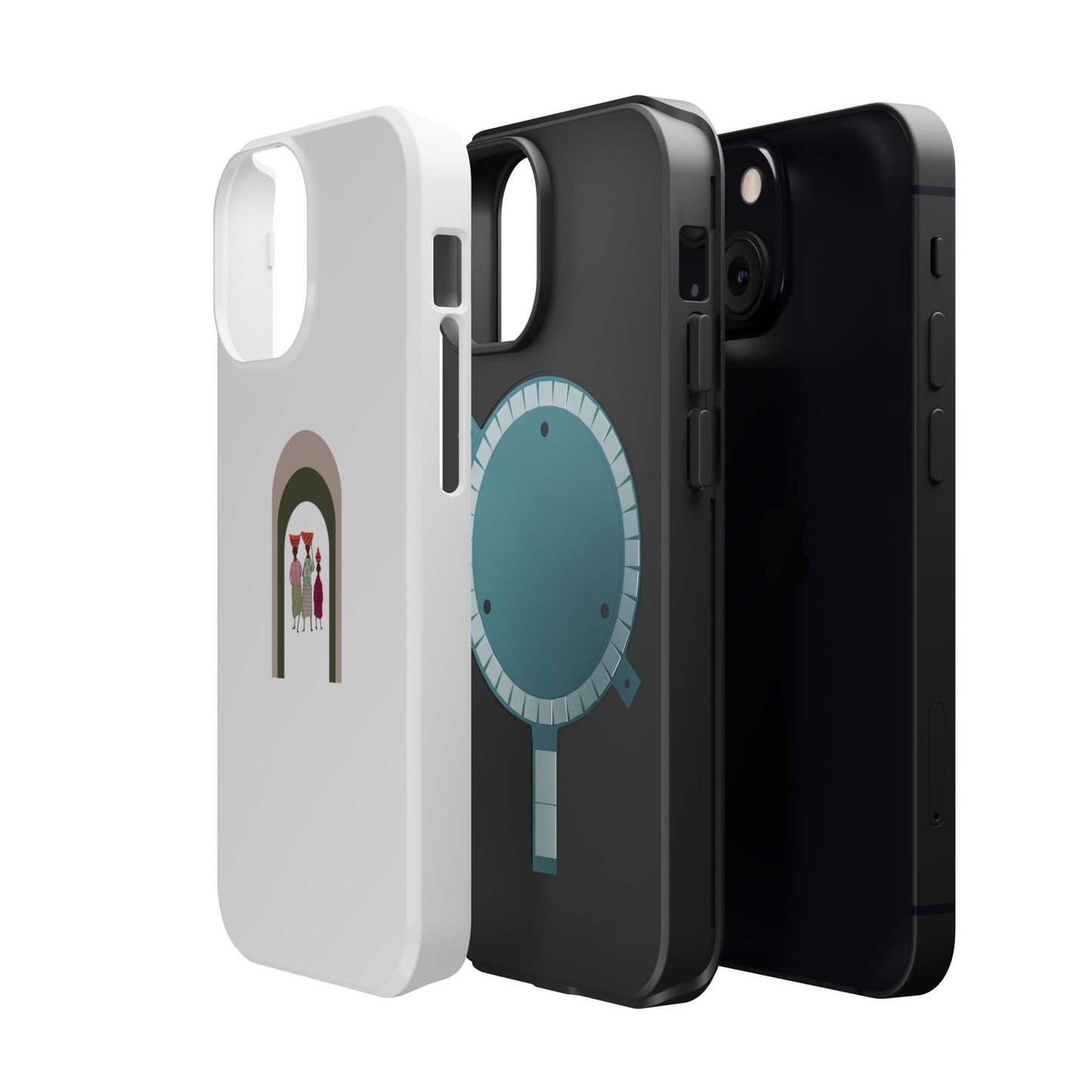 Artistic Magnetic Phone Cases, Unique Gift for Smartphone Lovers, Stylish Protection, Phone Accessories for Birthdays, Special Occasions.