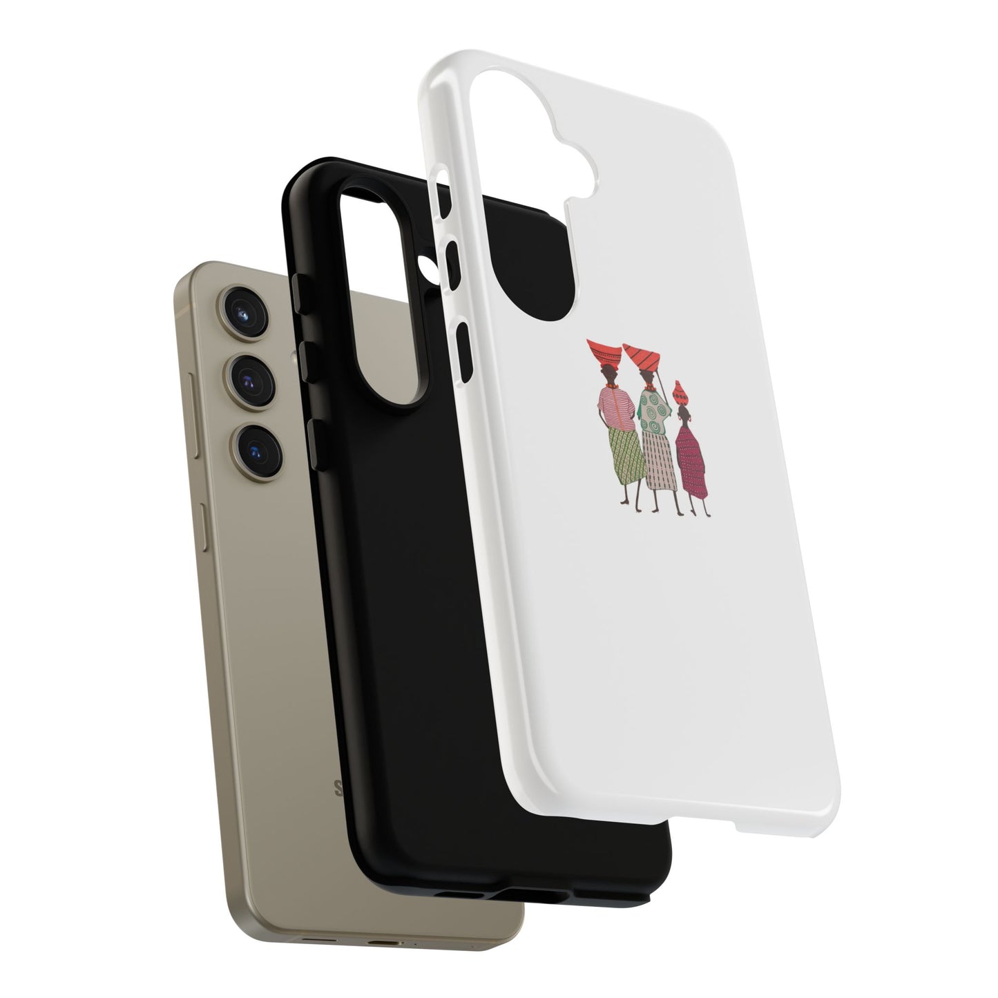 Artistic Phone Cases with Cultural Designs, Unique Smartphone Accessories, Gift for Her, Women's Fashion, Boho Style, Ethnic Prints