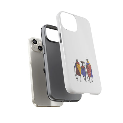 Stylish Phone Case Featuring Cultural Art, Tough Cases for Protection and Style, Gift for Holidays, Trendy Accessory, Unique Phone Cover