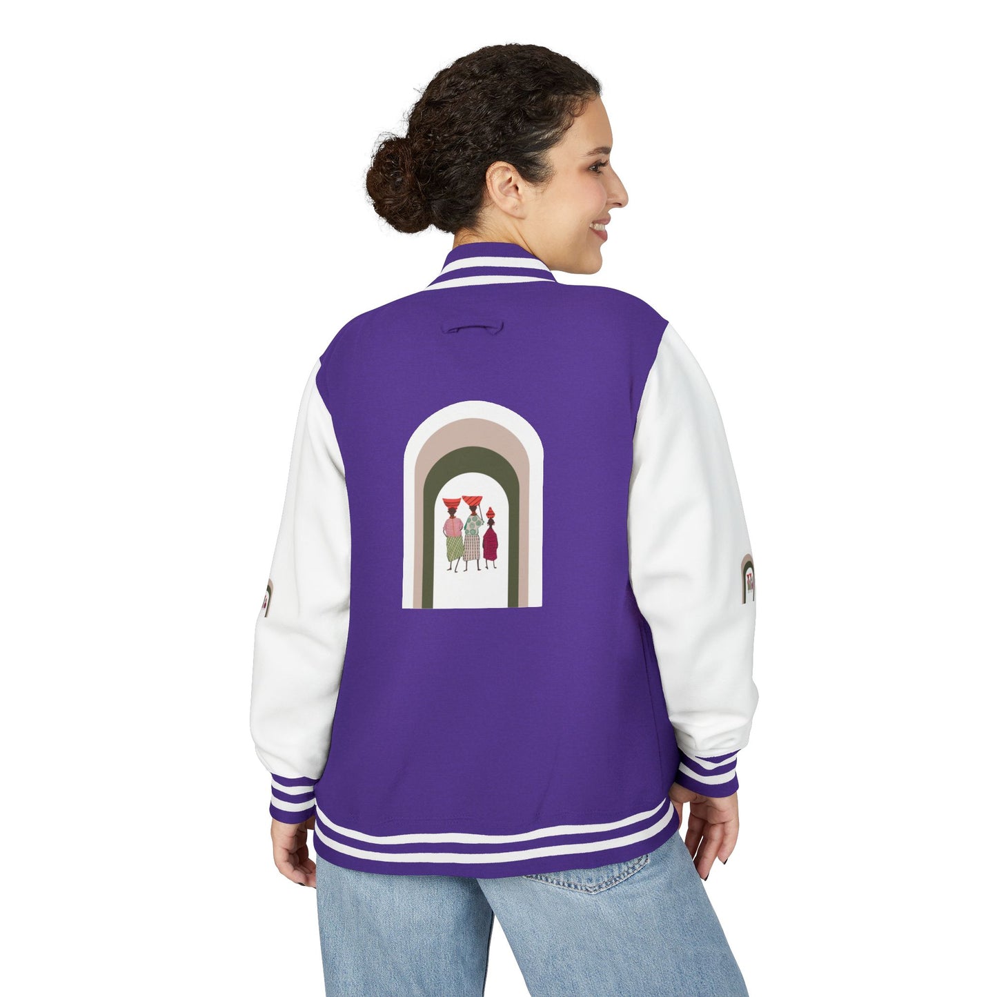 Dinkgwana - Stylish Unisex Letterman Jacket, Vintage Style Outerwear, Casual Everyday Jacket, Gift for Friends, Sports and Weekend Style