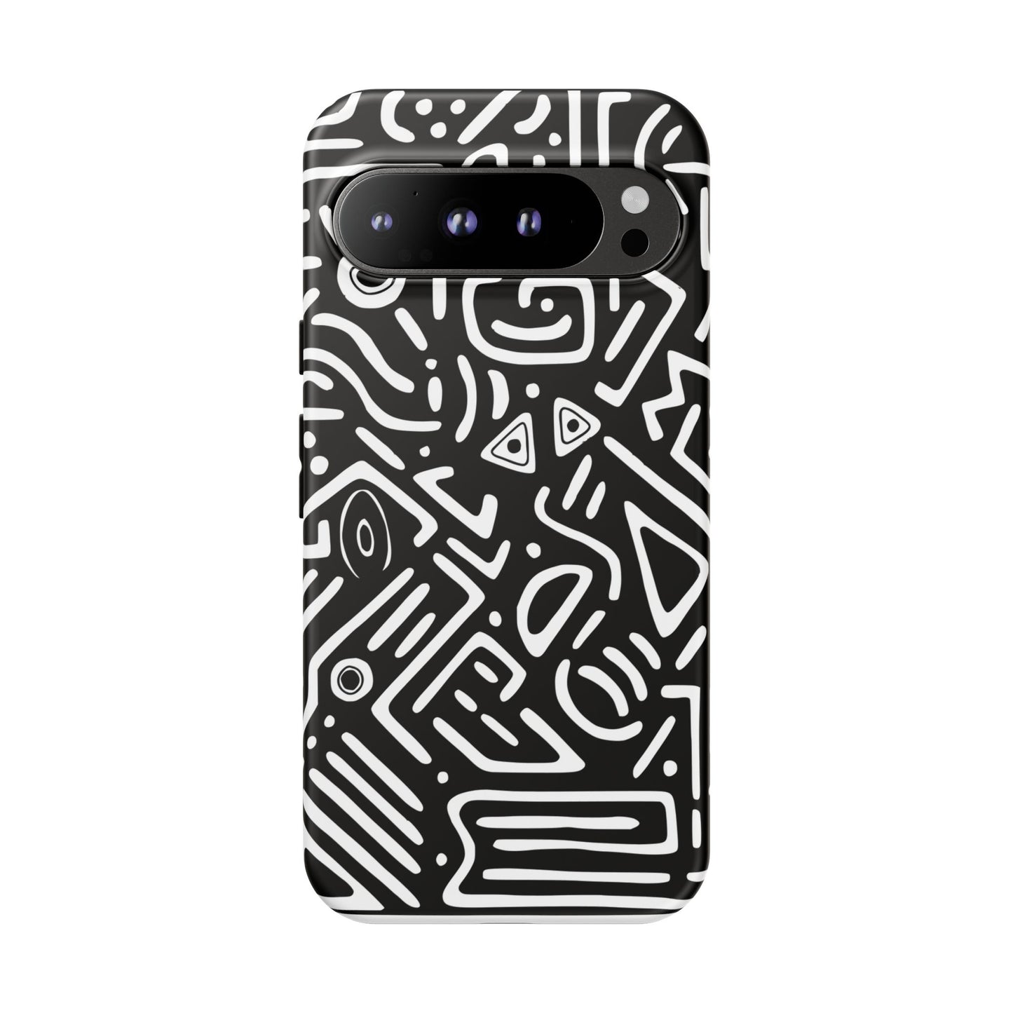 Stylish Phone Case, Abstract Design, Tough Cell Phone Cover, Modern Smartphone Protector, Gift for Tech Lovers, Unique Accessories