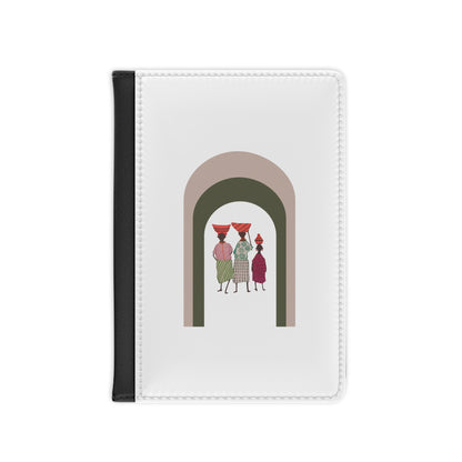 Dinkgwana - Passport Cover, Travel Accessory, Unique Gift for Travelers, Fashionable Travel Gear, Wanderlust Essential