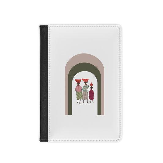 Dinkgwana - Passport Cover, Travel Accessory, Unique Gift for Travelers, Fashionable Travel Gear, Wanderlust Essential