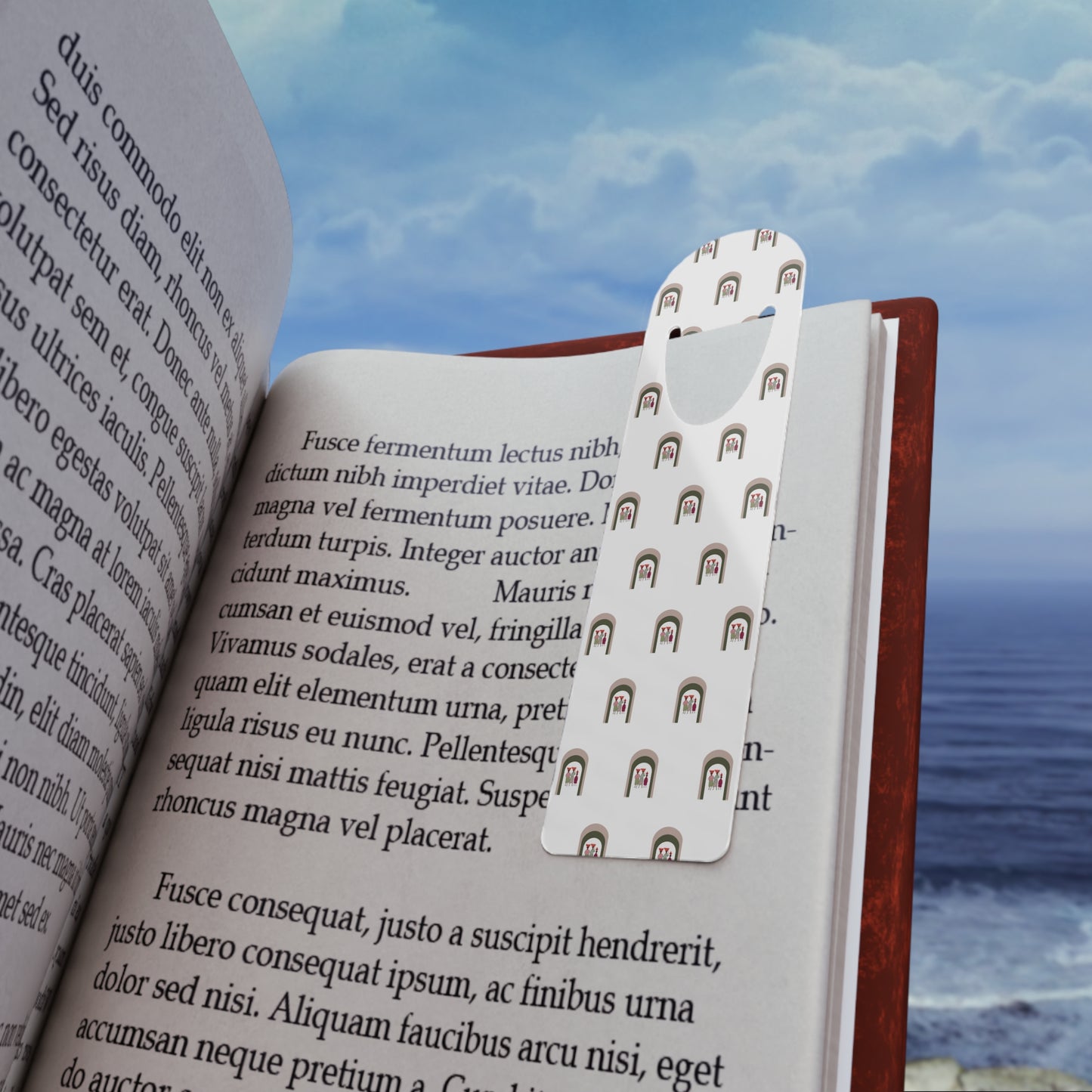 Stylish Rainbow Bookmark, Cute Book Lovers Gift, Reading Accessory, Journals, Kids' Books, Student Supplies, Literary Decor