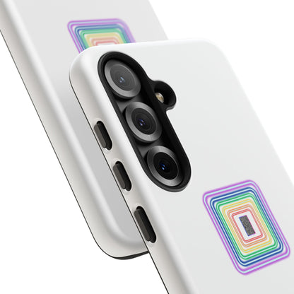 Colorful Geometric Phone Case for Tough Cases, Fun Phone Accessory, Unique Gift, Trendy Tech, Phone Protection