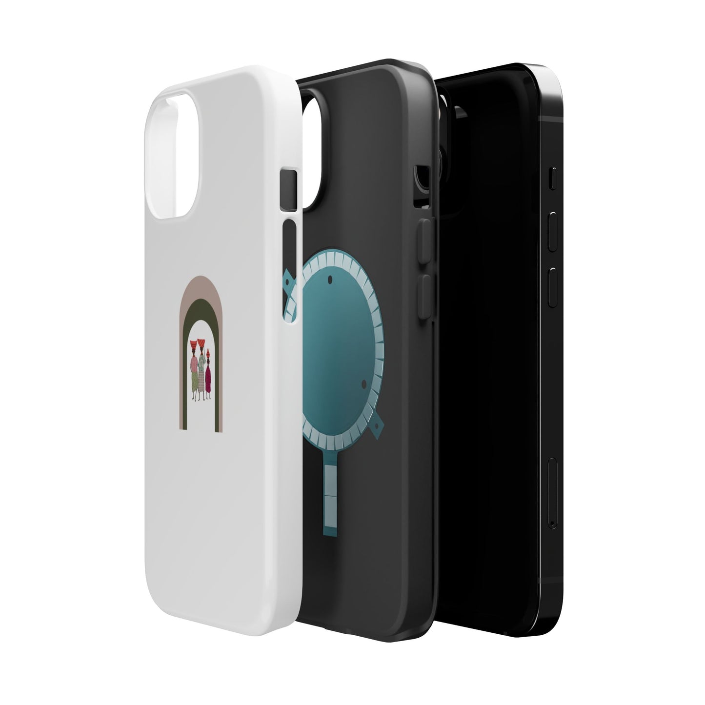 Artistic Magnetic Phone Cases, Unique Gift for Smartphone Lovers, Stylish Protection, Phone Accessories for Birthdays, Special Occasions.