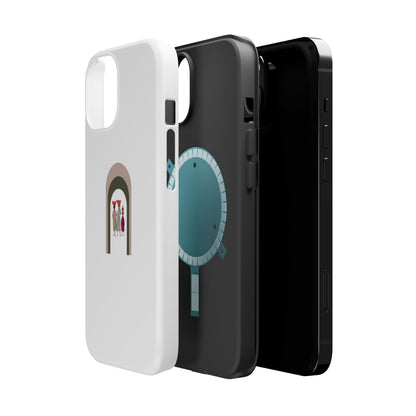 Artistic Magnetic Phone Cases, Unique Gift for Smartphone Lovers, Stylish Protection, Phone Accessories for Birthdays, Special Occasions.