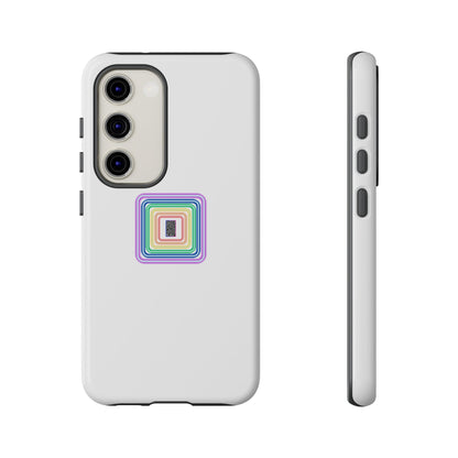 Colorful Geometric Phone Case for Tough Cases, Fun Phone Accessory, Unique Gift, Trendy Tech, Phone Protection