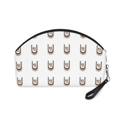 Dinkgwana - Stylish Makeup Bag for Everyday Use, Cosmetic Organizer, Gift for Her, Travel Toiletry Pouch, Beauty Essentials Case