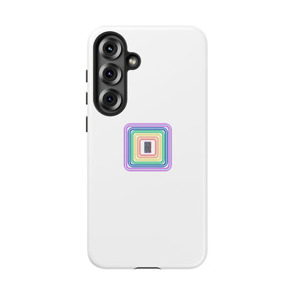 Colorful Geometric Phone Case for Tough Cases, Fun Phone Accessory, Unique Gift, Trendy Tech, Phone Protection
