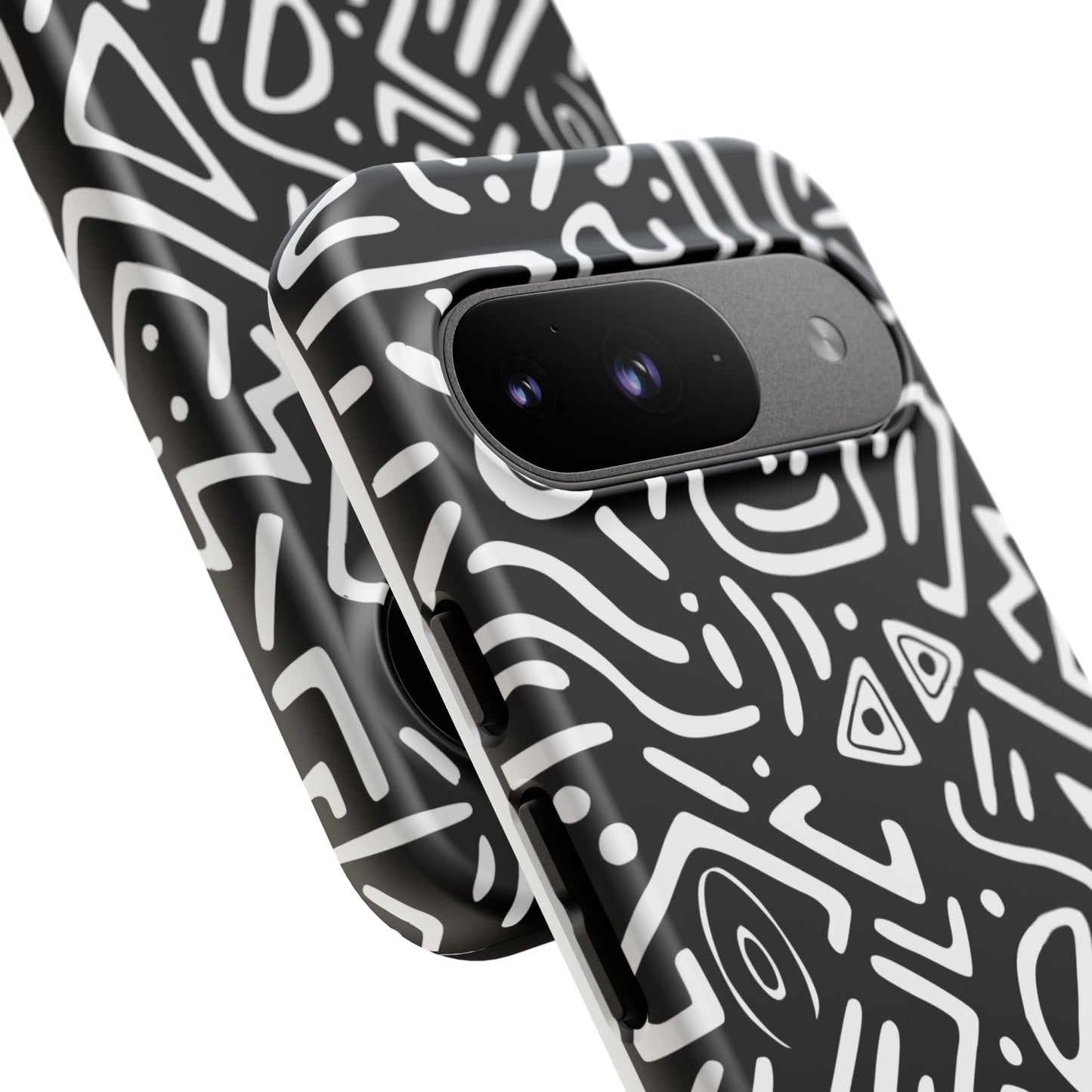 Stylish Phone Case, Abstract Design, Tough Cell Phone Cover, Modern Smartphone Protector, Gift for Tech Lovers, Unique Accessories