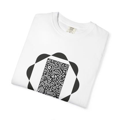Pulse Tee, Unisex Fashion Top, Unique Gift Idea, Casual Wear, Art-Inspired Apparel
