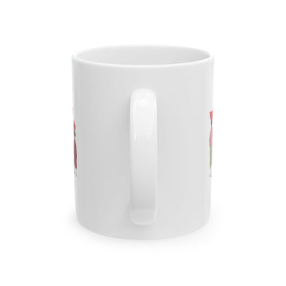 Dinkgwana Ceramic Mug - 11oz & 15oz - Unique Design