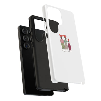 Artistic Phone Cases with Cultural Designs, Unique Smartphone Accessories, Gift for Her, Women's Fashion, Boho Style, Ethnic Prints