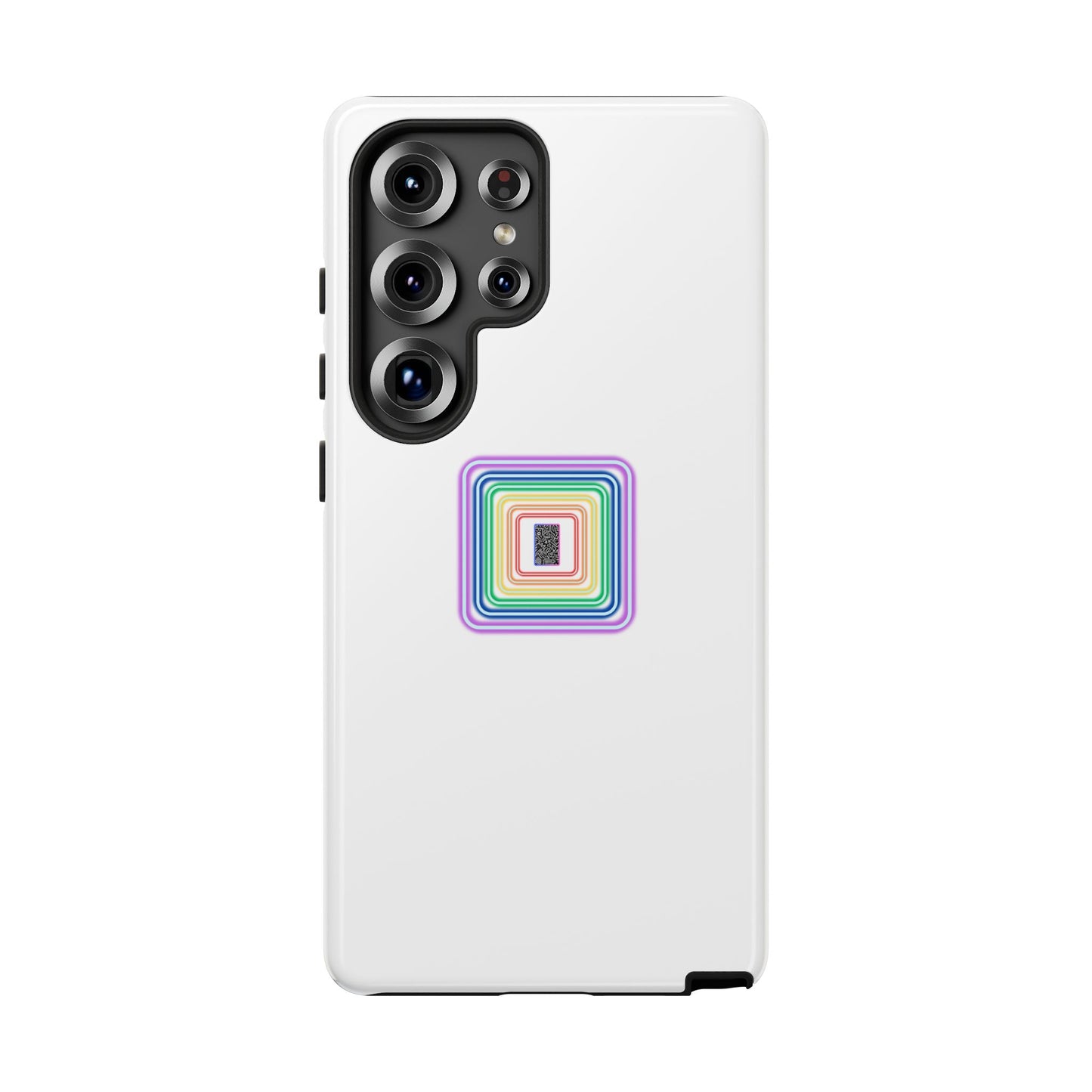 Colorful Geometric Phone Case for Tough Cases, Fun Phone Accessory, Unique Gift, Trendy Tech, Phone Protection