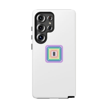 Colorful Geometric Phone Case for Tough Cases, Fun Phone Accessory, Unique Gift, Trendy Tech, Phone Protection