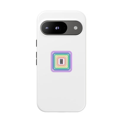 Colorful Geometric Phone Case for Tough Cases, Fun Phone Accessory, Unique Gift, Trendy Tech, Phone Protection