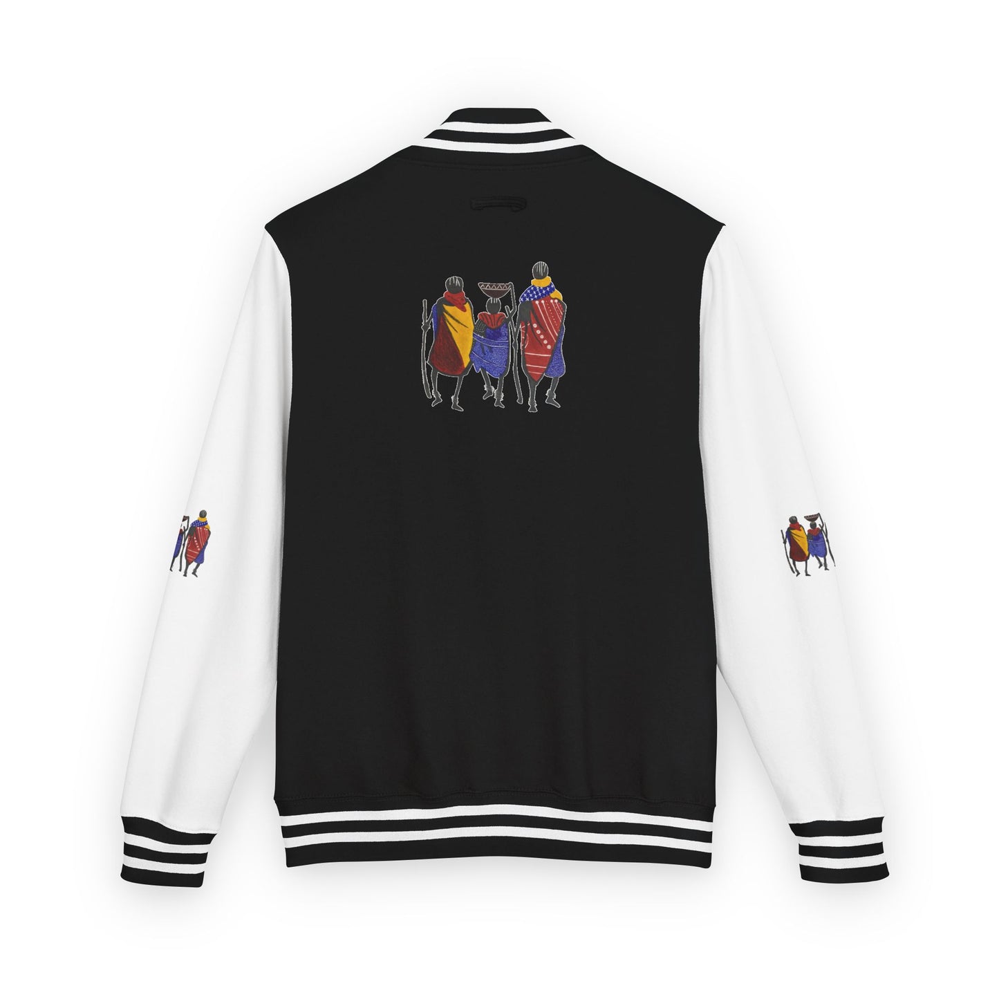 Ngwetsi - Unisex Letterman Jacket with Colorful Parrots Design, Trendy Outerwear, Casual Style, Gift for Animal Lovers, Comfortable and [...]