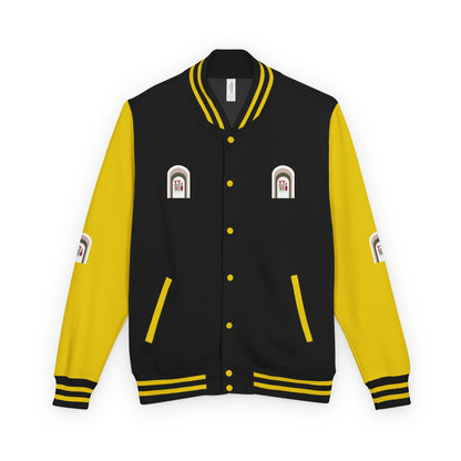 Dinkgwana - Stylish Unisex Letterman Jacket, Vintage Style Outerwear, Casual Everyday Jacket, Gift for Friends, Sports and Weekend Style